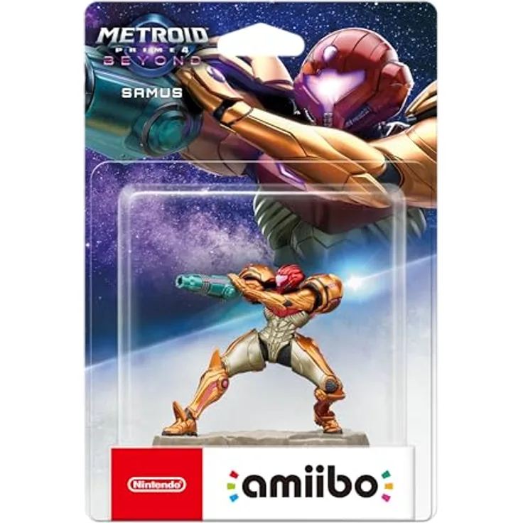 Nintendo Switch Spielfigur Samus Aran, Amiibo-Actionfigur aus Metroid Prime 4