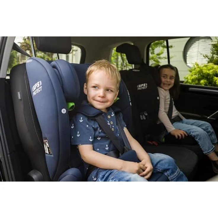 Osann Autokindersitz Osann Flux Plus i-Size, Kinderautositz (76-150 cm), ab: Geburt, 14-fach höhenverstellbare Kopfstütze, automatisch mitwachsendes Gurtsystem, ergonomisch geformte Sitzfläche, erhöhter Seitenaufprallschutz, Magnethalterungen, verschiedene Farben – Bild 10