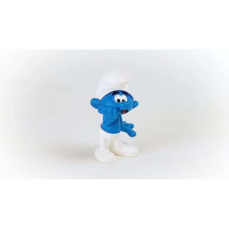 schleich 20840 Angsthase Schlumpf, ab 3 Jahren, DIE SCHLÜMPFE - Spielfigur, 3 x 3 x 5 cm – Bild 4