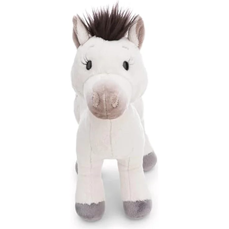 NICI Kuscheltier Pferd Mony K. Pony, 17cm, weiß, weiches Plüschtier für Kinder und Erwachsene, ideales Geschenk für Pferdefans | 62235 – Bild 3