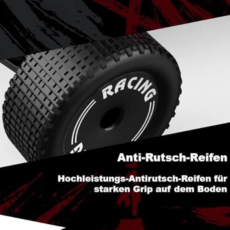 Efaso RC-Auto F4 Ferngesteuertes Auto 1:24 2,4GHz - Indoor & Outdoor geeignet, Stabilisierungssystem, 2-Speed-Modi, Drosselbar, Blau – Bild 5