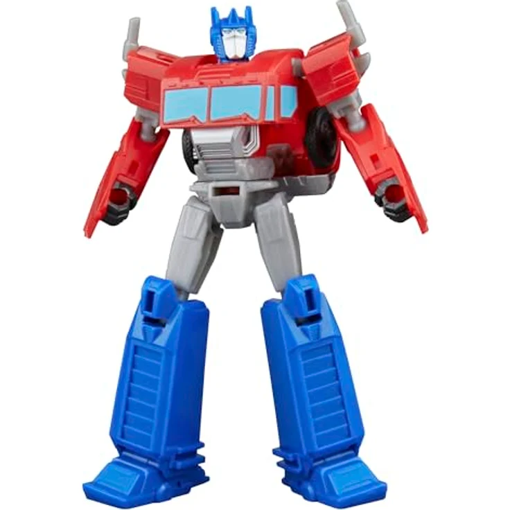 Transformers EarthSpark Optimus Prime Battle-Anhänger Spielset, 2-in-1 Spielset mit Lichtern und Geräuschen, inklusive Projektile – Bild 3