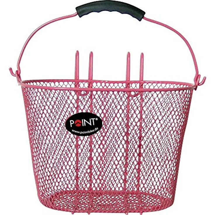 Point Kinder Fahrradkorb VR Colour, rosa, 25x16x16cm, 05107705