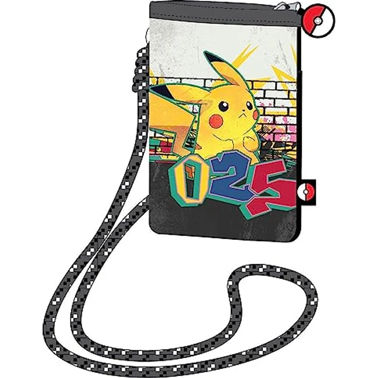 Safta Bolsito Cordon PORTAMOVIL Pokemon "Pikachu", Kinderportemonnaie mit Pikachu-Design – Bild 2