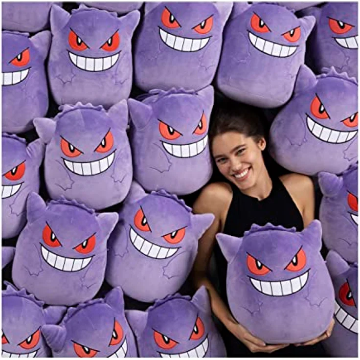 Pokemon Squishmallow Gengar Series 1, Plush, 25 cm – Bild 3
