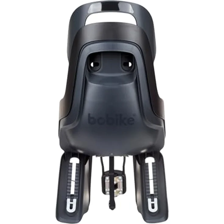 Bobike Fahrradkindersitz GO Maxi RS für Hinten mit Rahmenbefestigung 75101160 Schlaffunktion, E-Bike geeignet, 20° verstellbare Rückenlehne, verstärkte doppelwandige Schale, Sicherheitsreflektor, Niederländisches Design & Made in Europe, grün – Bild 4