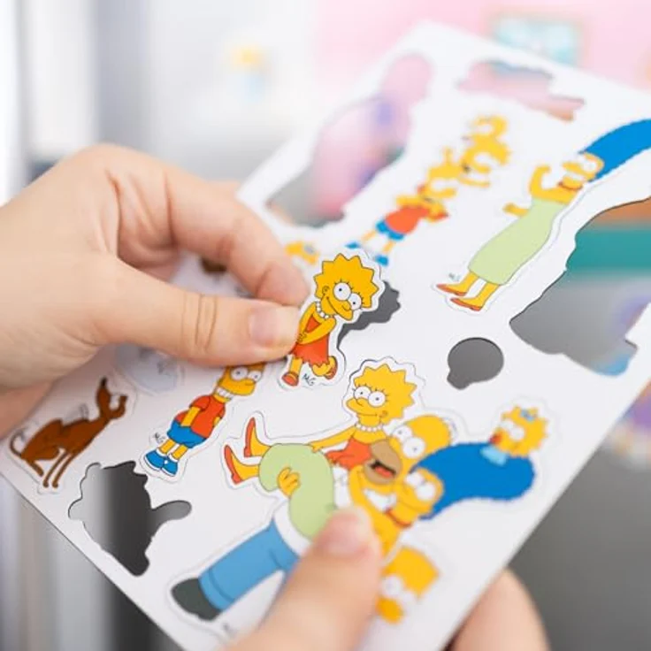 Grupo Erik The Simpsons Die-cut Magnet Set, hochwertige Sammlermagnete mit ikonischen Charakteren und Szenen – Bild 7
