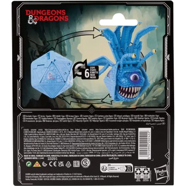 Dungeons & Dragons Dicelings Blauer Betrachter, D&D Drachenspielzeug zum Sammeln, Action-Figur – Bild 2