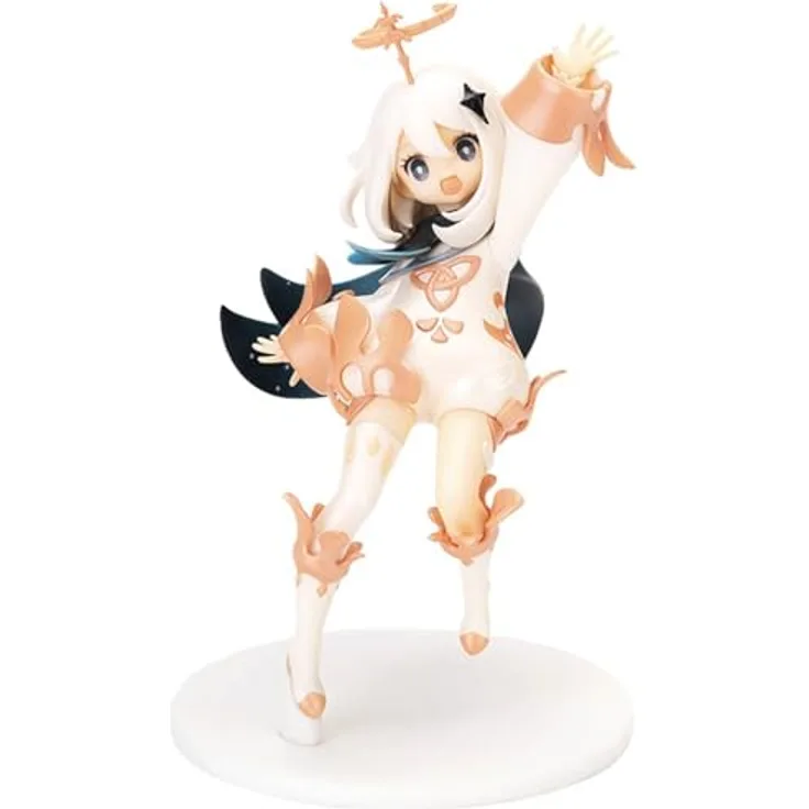Mihoyo Genshin Impact Paimon Statuette, PVC Figur im Maßstab 1/7, 14 cm, detailreich mit Base