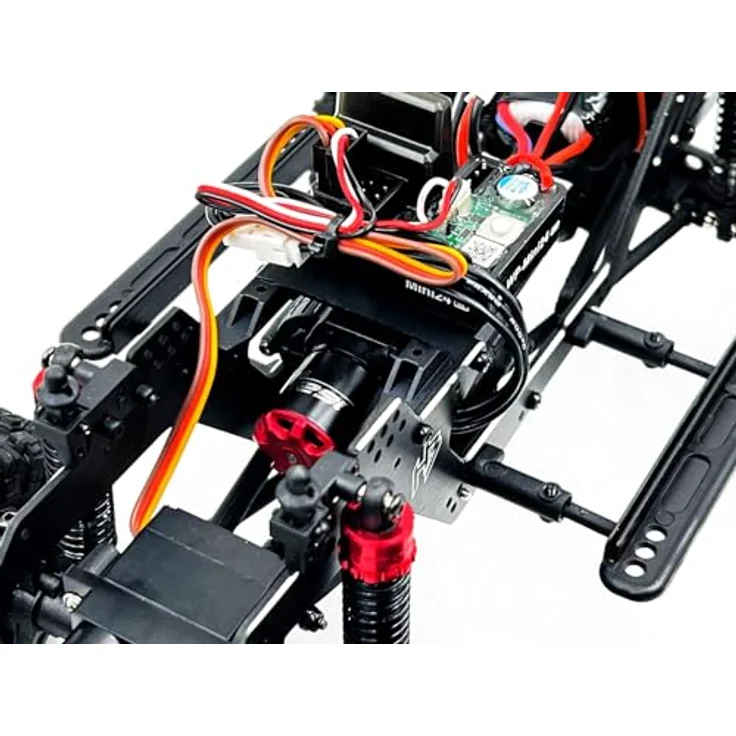 Absima Crawler CR18P V3 T-Hunter BL, 4WD RC Crawler, bürstenloser Elektromotor, sand, RTR 1:18 – Bild 3