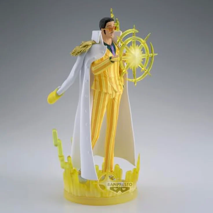 Banpresto Borsalino One Piece Actionfigur, The Shukko Logia Special Edition, 19 cm, PVC, mehrfarbig, Sammelfigur mit Basisständer, ideal für Anime-Fans – Bild 3