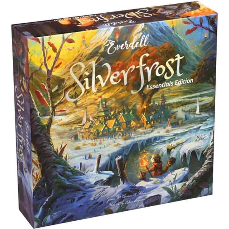 Tabletop Tycoon Everdell Silverfrost Essentials Edition, eigenständiges Brettspiel mit atemberaubender Kunst und Erkundungselementen – Bild 1