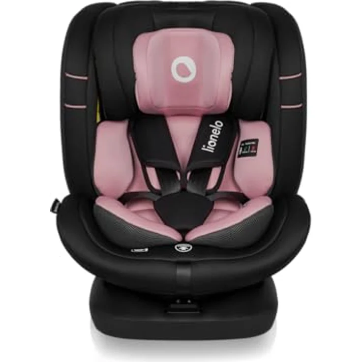 lionelo Autokindersitz BASTIAAN I-SIZE, i-Size / 0-36 kg / Isofix + Top Tether, ab Geburt bis 12 Jahre, schwarz – Bild 1