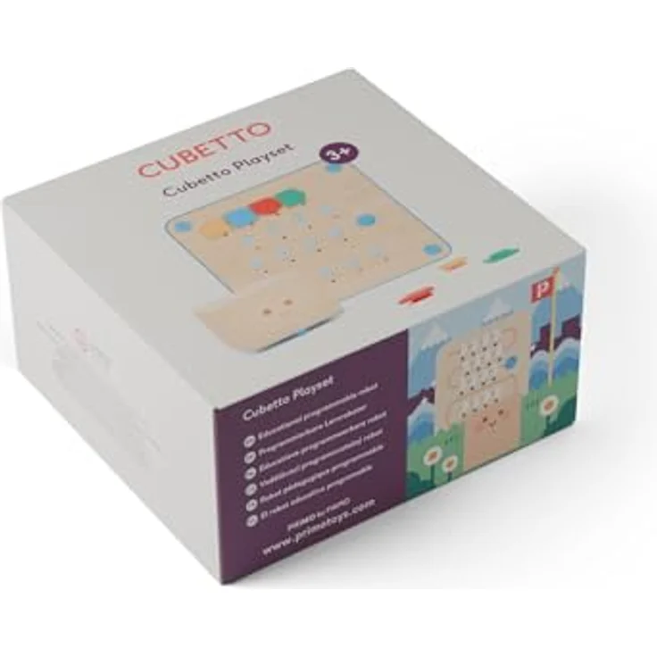 Primo Toys Cubetto Playset, Screenless Coding Toy for Children Aged 3-6, Wood – Bild 2