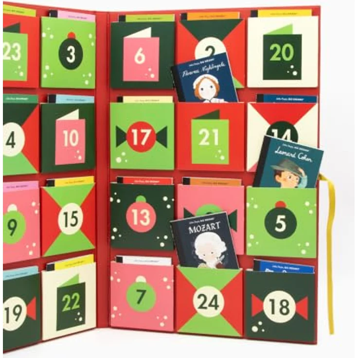 Sonstige Verlage Little People, BIG DREAMS - Adventskalender mit 24 Minibüchern für Kinder ab 4 Jahren, bunt – Bild 4