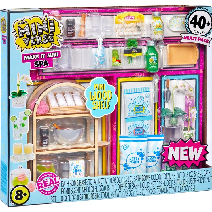 MGA ENTERTAINMENT Kreativset MGA's Miniverse - Mini Health/Beauty Multipack mit über 40 Überraschungen und exklusiven Bonus-Überraschungen