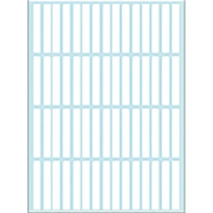 HERMA 2300 Vielzweck-Etiketten, 1920 Stück, 5 x 35 mm, selbstklebend, Haushaltsetiketten zum Beschriften, weiß – Bild 2