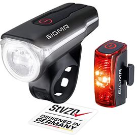 SIGMA SPORT - LED Fahrradlicht Set AURA 60 und INFINITY
