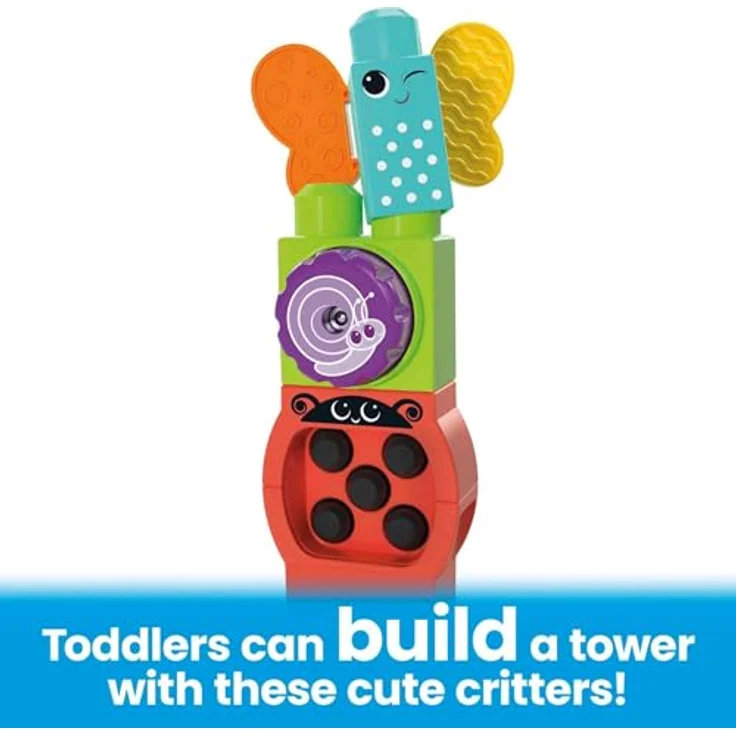 Mega Bloks Rolling Fun Caterpillar Train Construction Toy – Bild 7