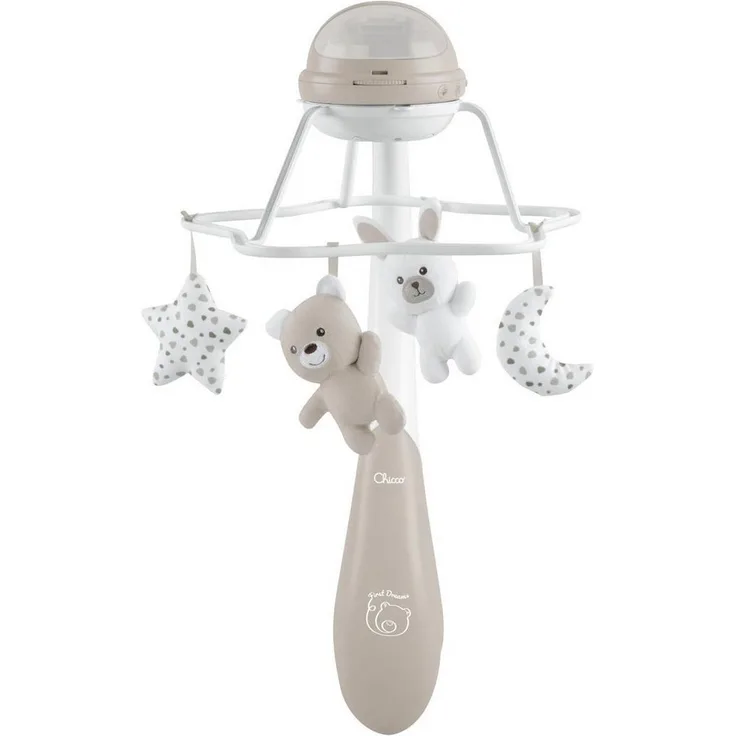 Chicco Mobile 3in1, beige, mit Regenbogenprojektion