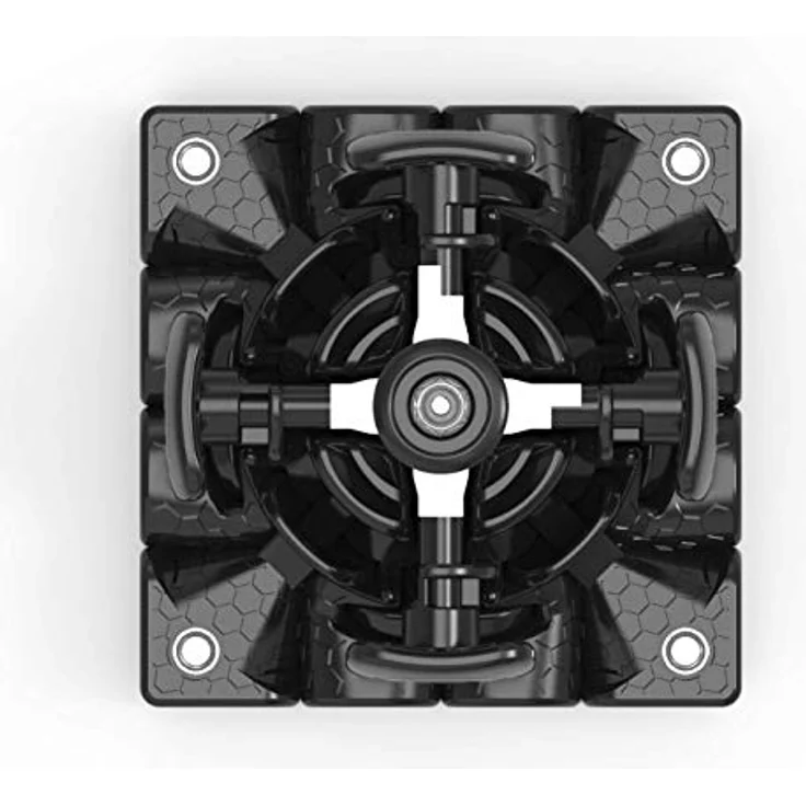 GAN 460 M Speedcube, 4x4 magnetischer Meister Würfel Gans 460M Puzzle Spielzeug(Stickerlos) – Bild 4