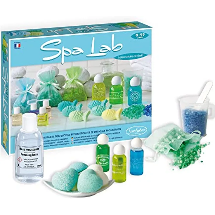 Sentosphère 3900256 Kreativ Kit Spa Lab, DIY Wellness-Set