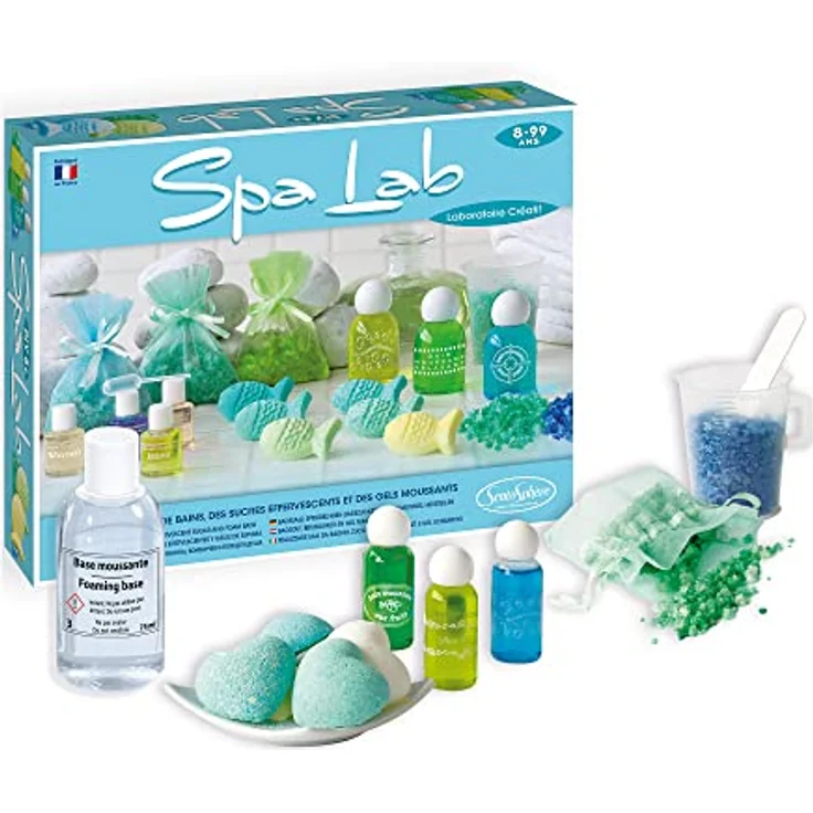 Sentosphère 3900256 Kreativ Kit Spa Lab, DIY Wellness-Set – Bild 1