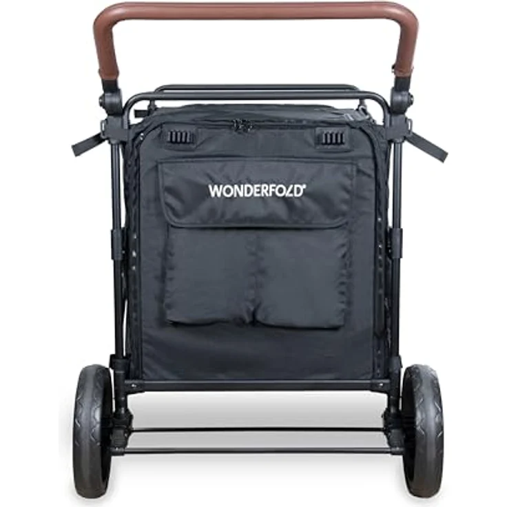 WONDERFOLD PXL Pet Heavy Duty Wagon, Bollerwagen für Tiere, schwarz, Metall/Textil, 72.50x107.50x117 cm – Bild 5