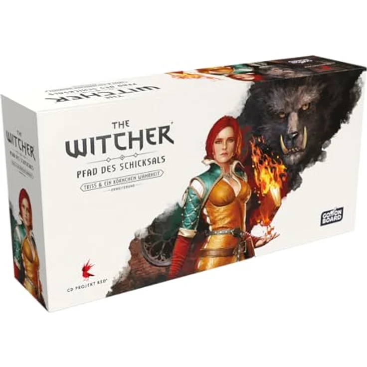 Go On Board The Witcher: Pfad des Schicksals – Triss & EIN Körnchen Wahrheit, Kennerspiel für 1-5 Spieler, Spielzeit 45-90 Minuten, ab 14 Jahren, Deutsch – Bild 1