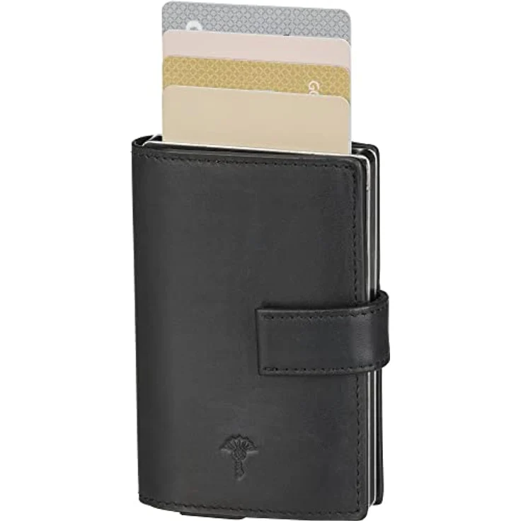 Joop Pero C-Three E-Cage - Geldbörse 6cc 10 cm RFID Black – Bild 3