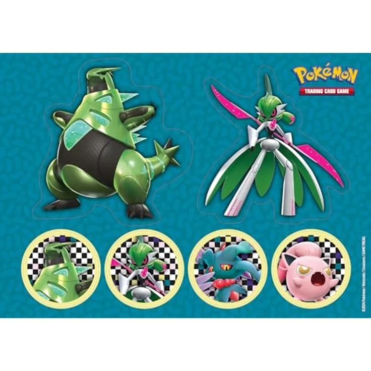 Nintendo Pokémon - Collector's Chest Back to School 2024 - englische Version, includes 2 special foil promo cards, 6 Pokémon TCG booster packs, 2 Cool Pokemon Coins, 4 sheets of stickers, and more – Bild 9