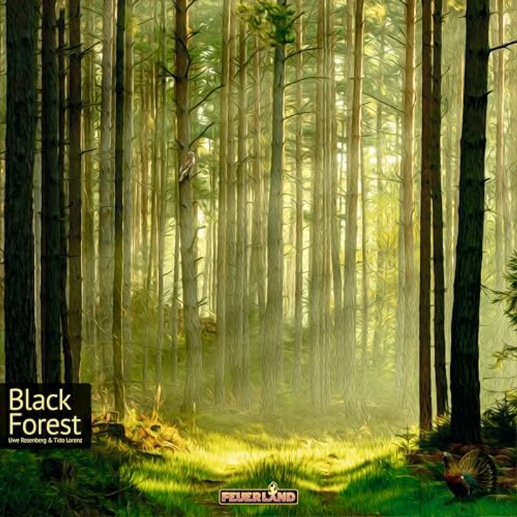 Feuerland Spiele Black Forest, Brettspiel mit innovativem Produktionsrad-Mechanismus, Deutsch, für 1–4 Spieler, Spieldauer ca. 90 Minuten – Bild 2