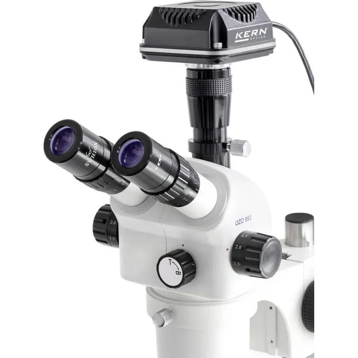 Kern Mikroskopkamera ODC 825, universell einsetzbare CMOS Kamera mit USB 2.0, inklusive Software und Okularadapter