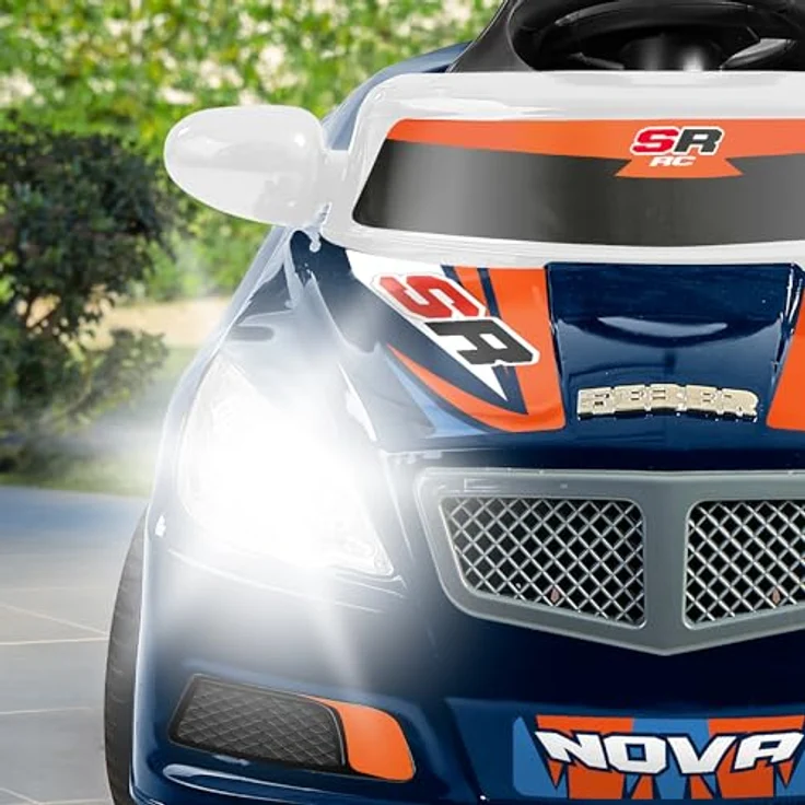 Feber Electric Quad Racy, Kinderspielzeugauto für Innen- und Außenbereich, 67 x 41 x 45 cm, fördert motorische Fähigkeiten, geeignet für Kinder ab 1 Jahr – Bild 6