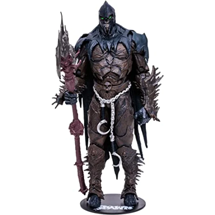 McFarlane Spawn Actionfigur Raven Spawn (Small Hook), 18 cm mit 22 Artikulationspunkten und Sammelkarte – Bild 1
