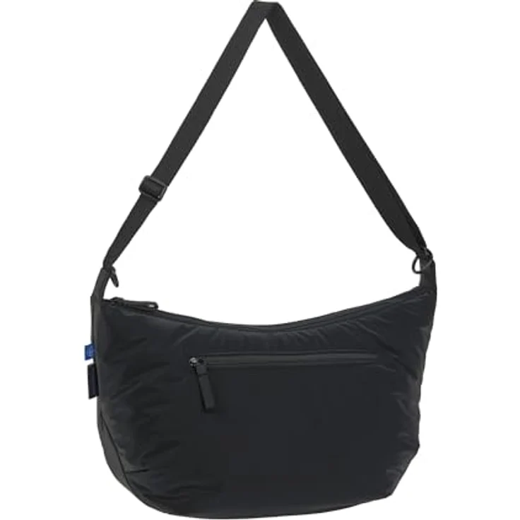LÄSSIG Lunua Baby Wickeltasche zum Umhängen, wasserabweisend mit Wickelunterlage und Kinderwagenbefestigung, schwarz – Bild 5