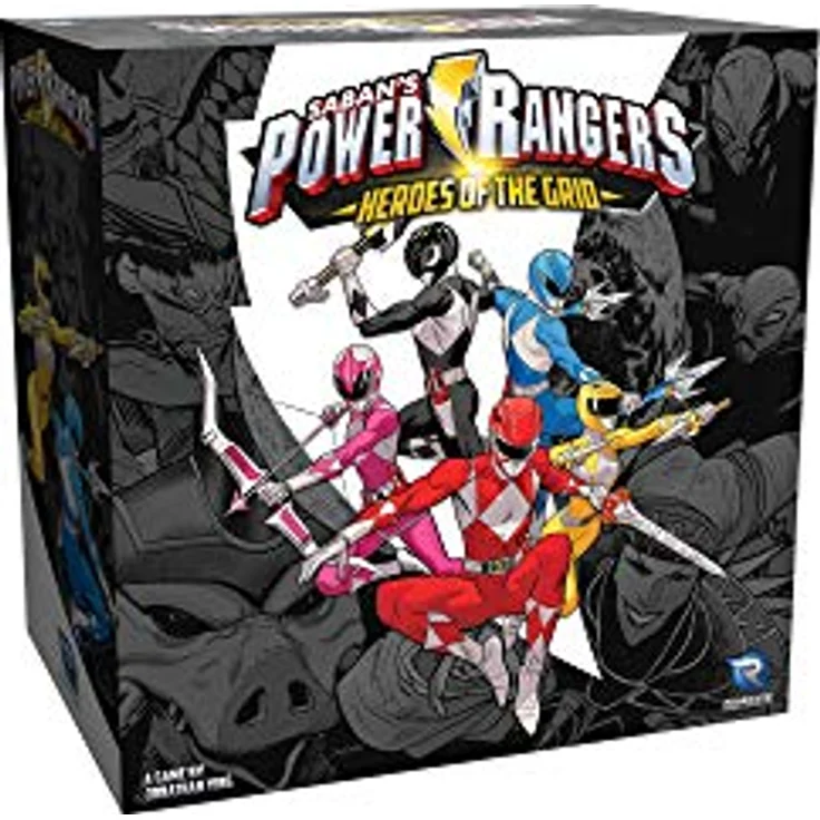 Renegade Game Studios Power Rangers: Heroes of The Grid, Brettspiel für 2-5 Spieler, Mixed Colours, ab 14 Jahren, 45-60 Minuten Spielzeit – Bild 1