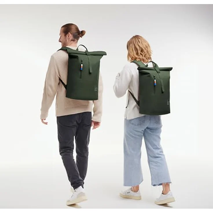 Got Bag Trekkingrucksack ROLLTOP LITE 2.0, 26 Liter flexibler Stauraum, wasserdicht, mit herausnehmbarer 15'' Laptophülle, kompakte Bauweise – Bild 5