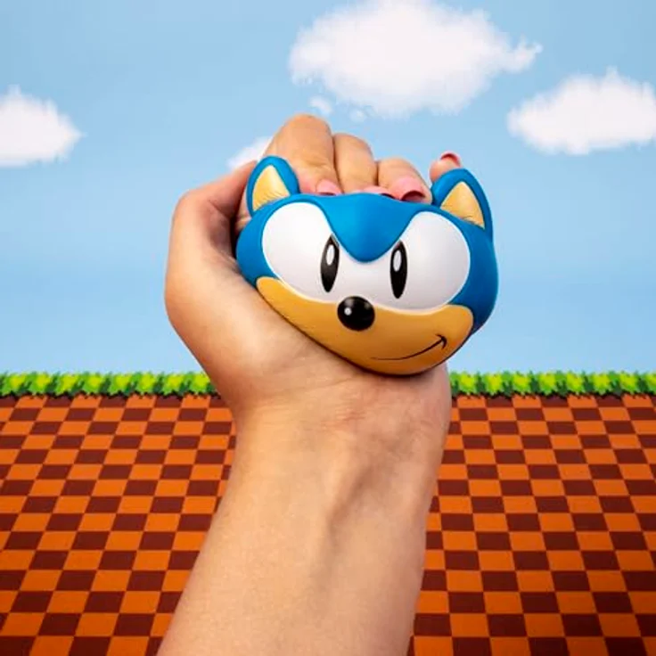 Sonic The Hedgehog Anti Stress Peg, Stressball in Taschenformat zur stressfreien Entspannung – Bild 9