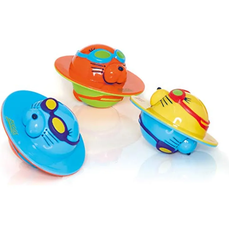 Zoggs Unisex Baby Seal Flips Pool-Spielzeug und Wasserspielzeug, Mehrfarbig, 4+ Months