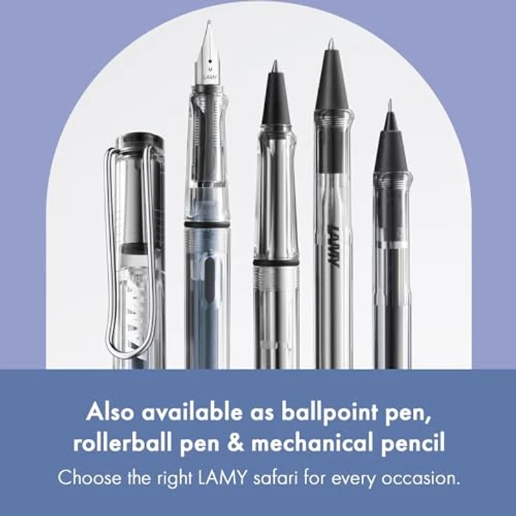 Lamy 1215152 Vista Füllhalter, transparent, Feder M – Bild 7