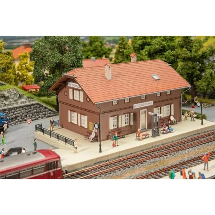 FALLER 191822 Bahnhof Hirschsprung H0 Gebäude mit Maßstab 1:87, Moderat Schwierigkeitsgrad 298 x 160 x 126 mm – Bild 3