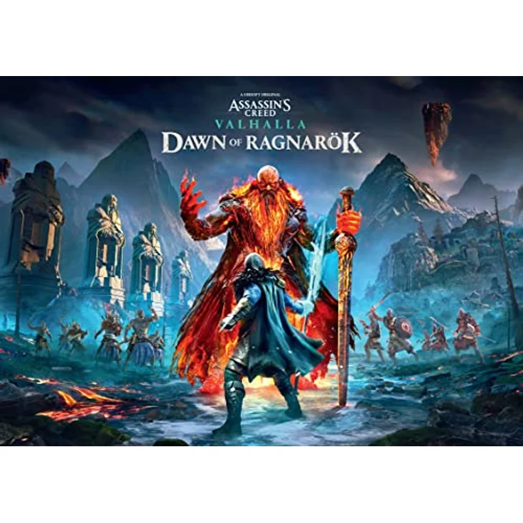 Assassin's Creed Valhalla: Dawn of Ragnarok - Puzzlespiel mit 1000 Teilen und den Maßen 68 cm x 48 cm | inklusive Poster und Tasche | Spiel-Artwork für Erwachsene und Teenager – Bild 3
