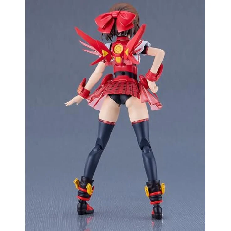 Good Smile Company Valkyrie Tune Plamatea Modellkit Lisa = Caster, 16 cm, vorlackierte Teile, posebare Figur mit zwei Gitarrenwaffen – Bild 10