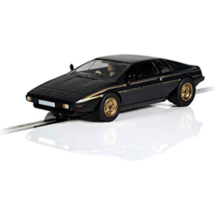 Hornby Lotus Esprit S2 W.C. Commemorative Modell, 1:32, schwarz-goldene Lackierung – Bild 1