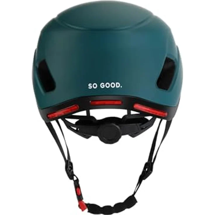 SoFlow Safe 'N' Drive Helm für Fahrräder, E-Scooter und Skateboards (Unisex, 55.5-59 cm, Türkis) – Bild 4
