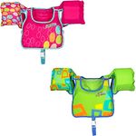 Bestway Swim Safe ABC Schwimmhilfe mit Textilbezug Stufe B AquaStar 3-6 Jahre, sortiert
