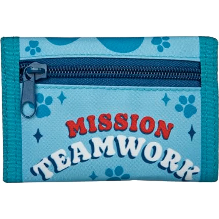 Undercover Geldbörse PAW Patrol, Kinderportemonnaie mit Klettverschluss und Kordelband, 13 cm x 9 cm x 5 cm – Bild 3