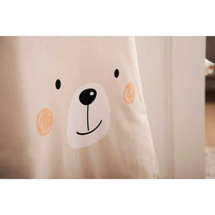 Herding babybest Schlafsack, Little Bear Motiv, 90 cm, Seitlich umlaufender Reißverschluss und Druckknöpfe – Bild 4