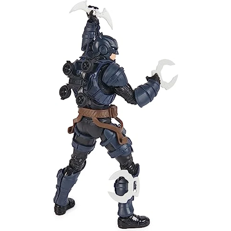 Spin Master Batman Adventures Action-Figur, 30 cm - mit 16 Ausrüstungsgegenständen und voll beweglich für spannende Abenteuer und actionreiche Stunts, Spielzeug für Kinder ab 3 Jahren – Bild 3